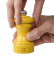 Salt Mill, 10 cm, Bistrorama, Saffron Yellow - Peugeot