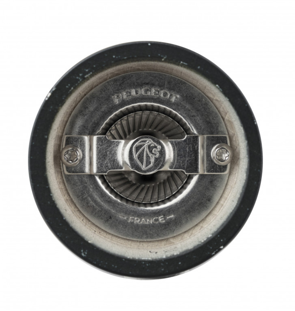 Salzmühle, 10 cm, Bistrorama, Schwarz Lackiert - Peugeot
