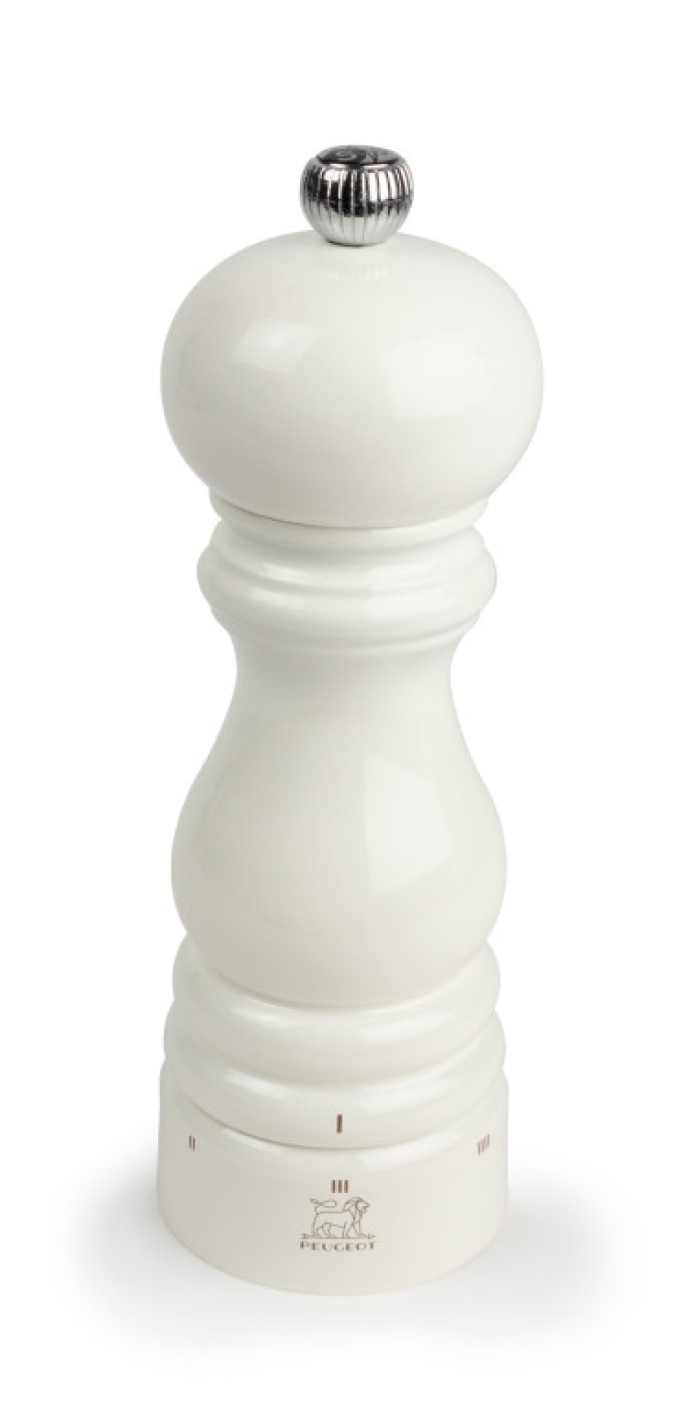 Salzmühle, 18 cm, ParisRama, Ivory - Peugeot in der Gruppe Kochen / Küchenutensilien / Salz- und Pfeffermühlen bei The Kitchen Lab (1090-35399)