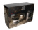 Set with Pepper Mill, 2 Jars and 3 Pepper Varieties, 11 cm, Maestro - Peugeot
