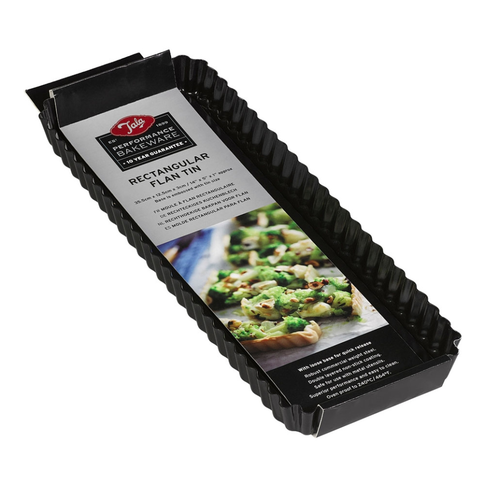 Rectangular Pie Dish, 13 x 36 cm - Tala in the group Baking / Baking moulds / Pie dish at KitchenLab (1090-36084)