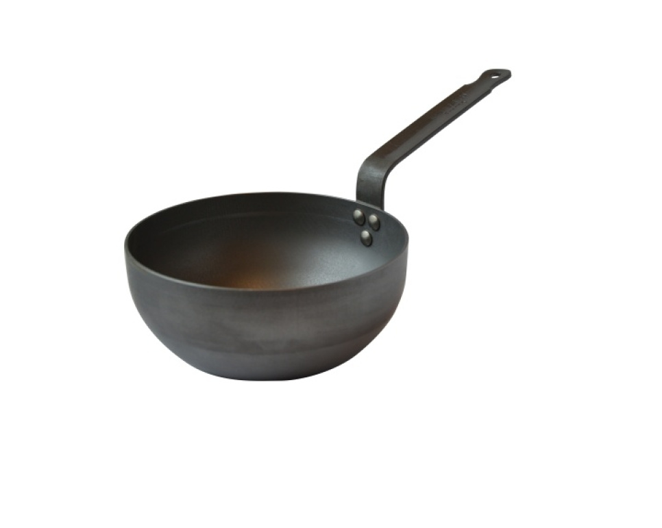 Sauté pan rounded carbon steel - Mauviel in the group Cooking / Frying pan / Sauteuse at KitchenLab (1092-20579)