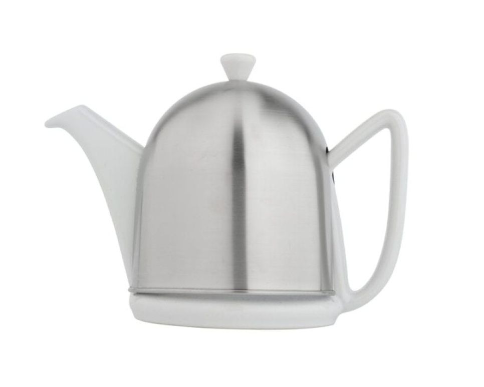 Teapot in stoneware and steel, 1 litre, Cozy Manto - Bredemeijer in the group Tea & Coffee / Tea / Teapots at KitchenLab (1092-22368)