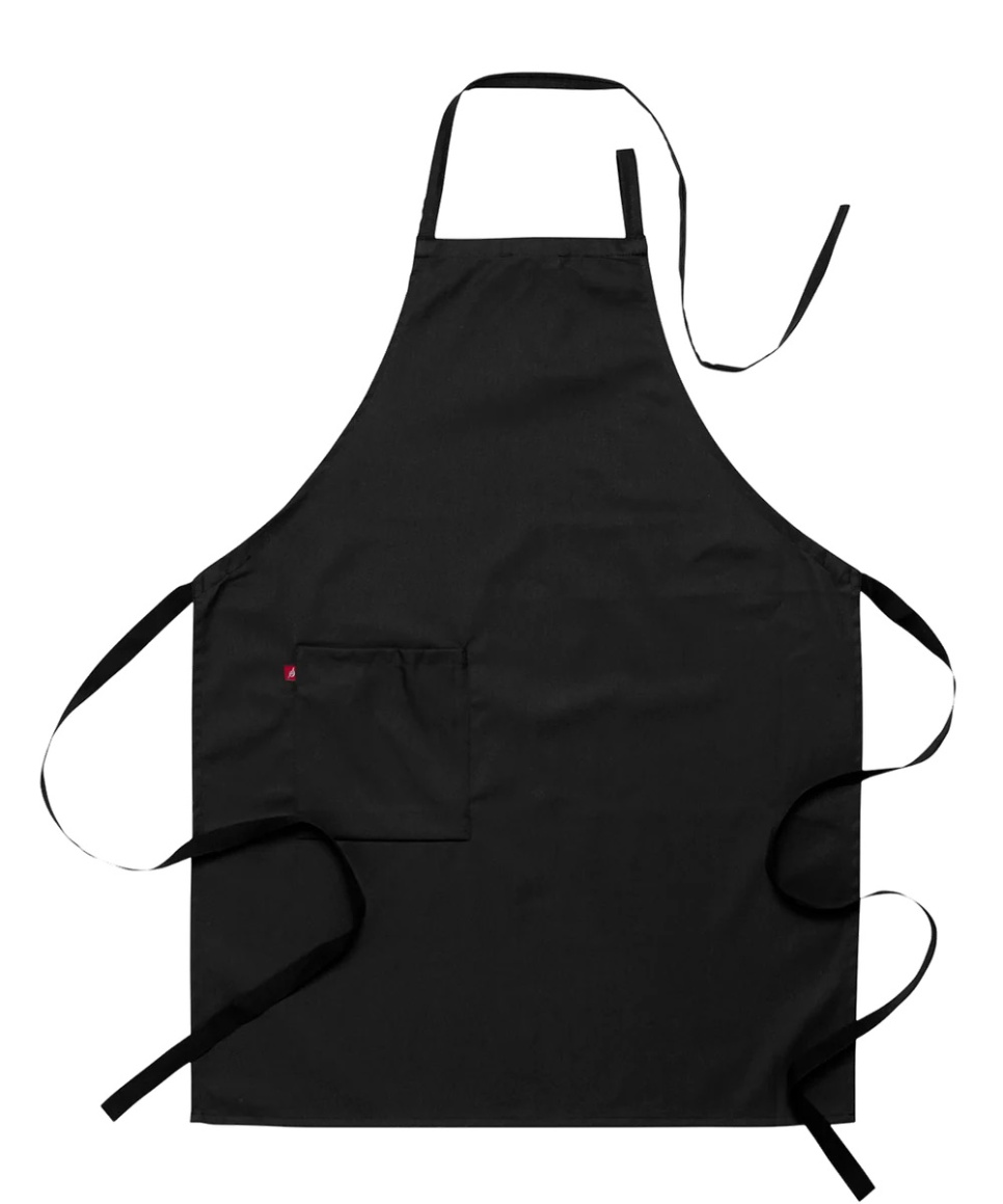 Apron 75x95 cm, polyester/cotton, black - Segers in the group Cooking / Kitchen textiles / The aprons at KitchenLab (1092-27859)