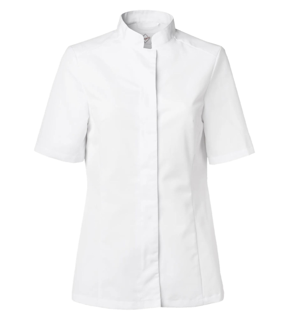 Kochjacke, kurzärmelig, Damen, weiß - Segers in der Gruppe Kochen / Küchentextilien / Kochjacken bei The Kitchen Lab (1092-35019)