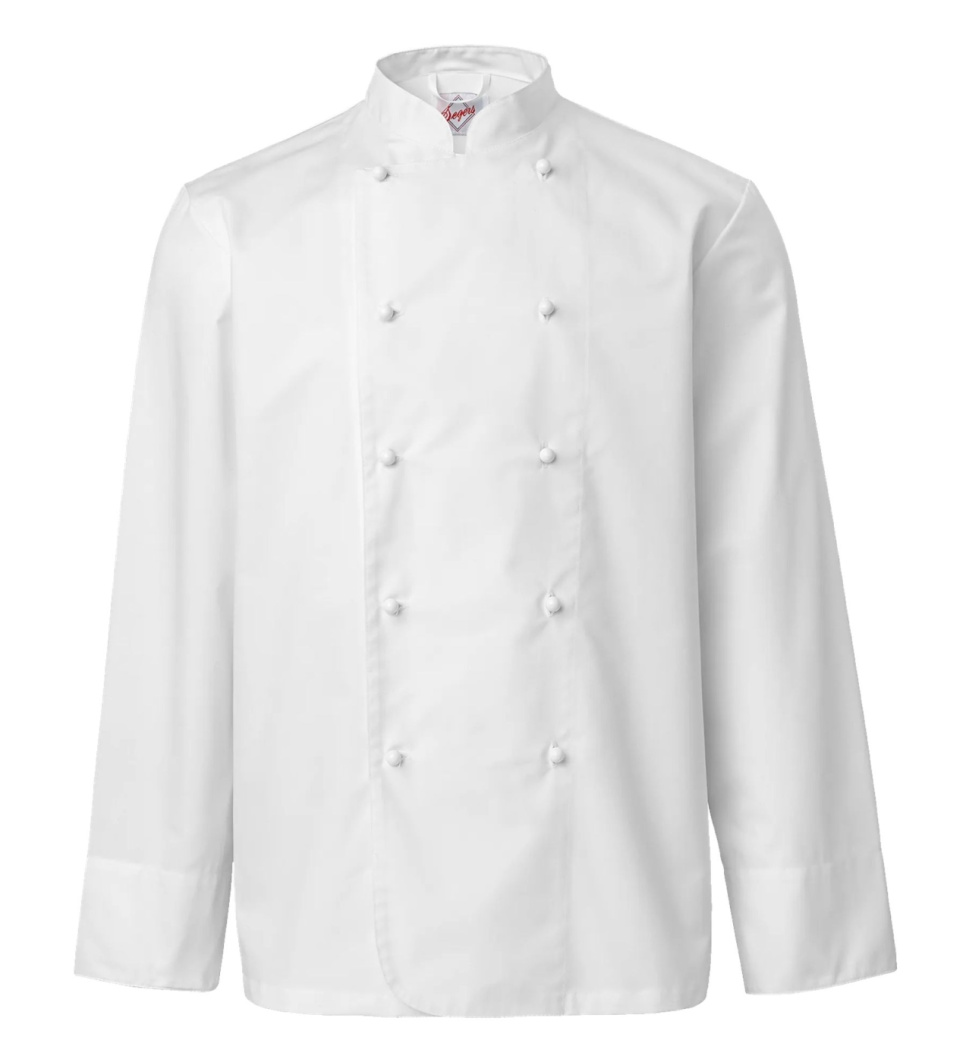Kochjacke, Herren, weiß - Segers in der Gruppe Kochen / Küchentextilien / Kochjacken bei The Kitchen Lab (1092-35035)
