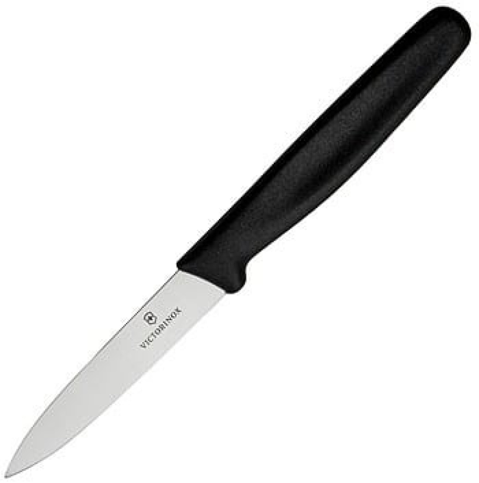 Couteau d\'office 8 cm, plastique noir - Victorinox dans le groupe Cuisine / Couteaux de cuisine / Couteaux à éplucher l\'adresse The Kitchen Lab (1095-11868)