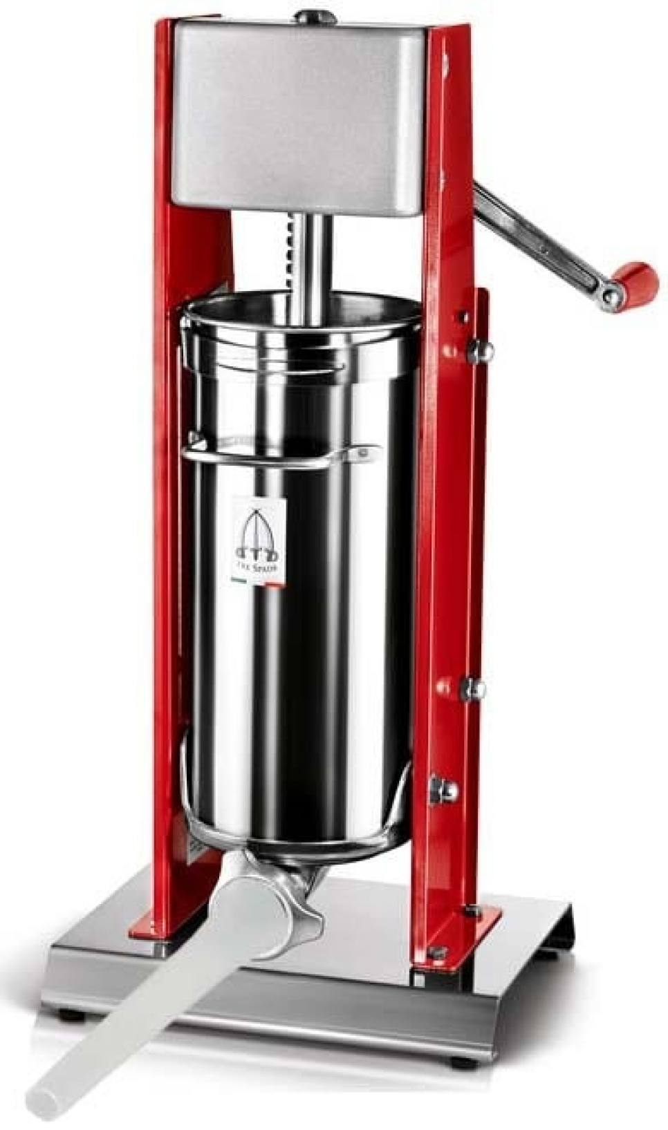 Machine à saucisses, verticale, 7 litres - Tre Spade dans le groupe Électroménager / Couper et râper / Machine à saucisse l\'adresse The Kitchen Lab (1095-12589)