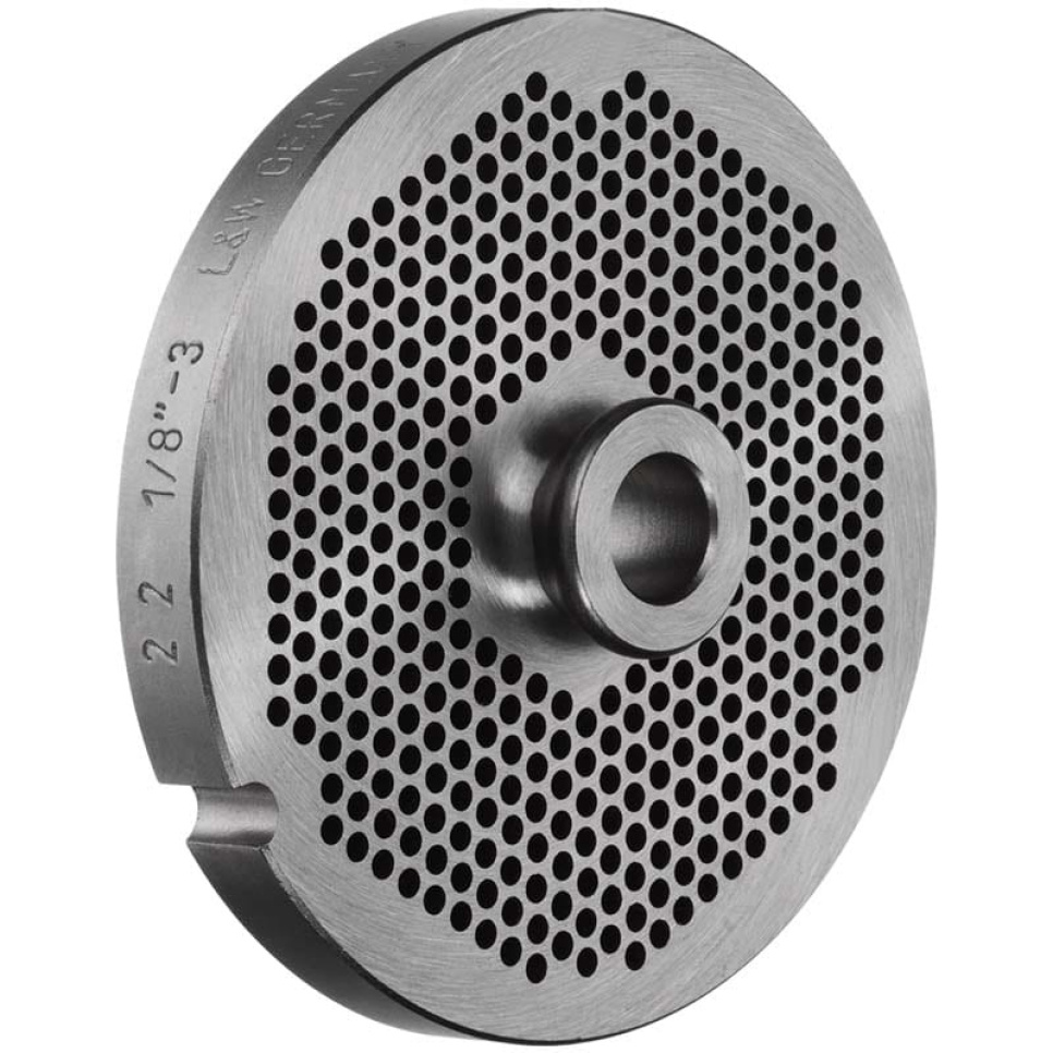 Disque abrasif / disque perforé no. 22 (Ø 83 mm) dans le groupe Électroménager / Couper et râper / Hachoirs à viande l\'adresse The Kitchen Lab (1095-14730)