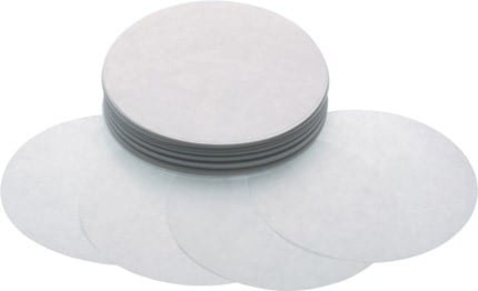 Papier ciré pour presse à hamburger, paquet de 250, Ø 107 mm dans le groupe Cuisine / Ustensiles de cuisine / Les produits comestibles l\'adresse The Kitchen Lab (1100-10831)