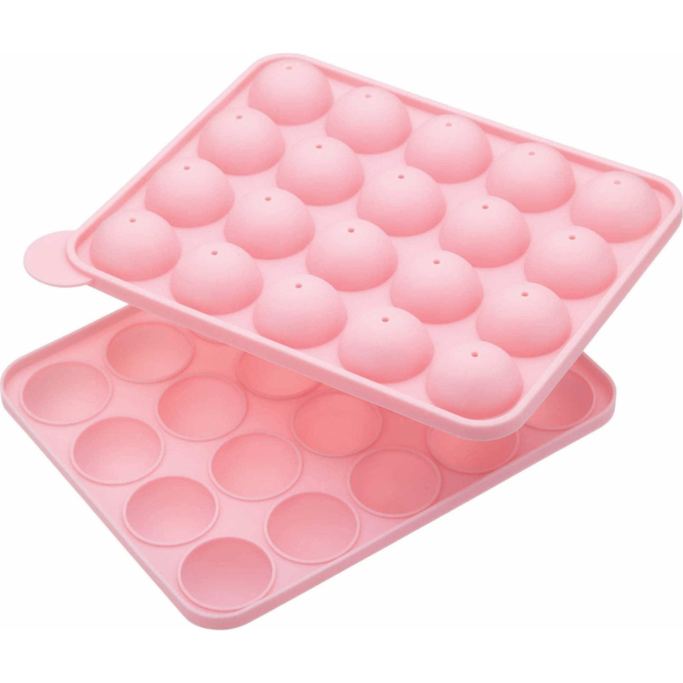20 spheres, silicone model for lollipops - Sweetly Does It in the group Baking / Baking moulds / Silicone moulds at KitchenLab (1100-15900)