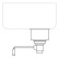 Liftable strainer bucket for dish drawer