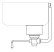 Liftable strainer bucket for dish drawer
