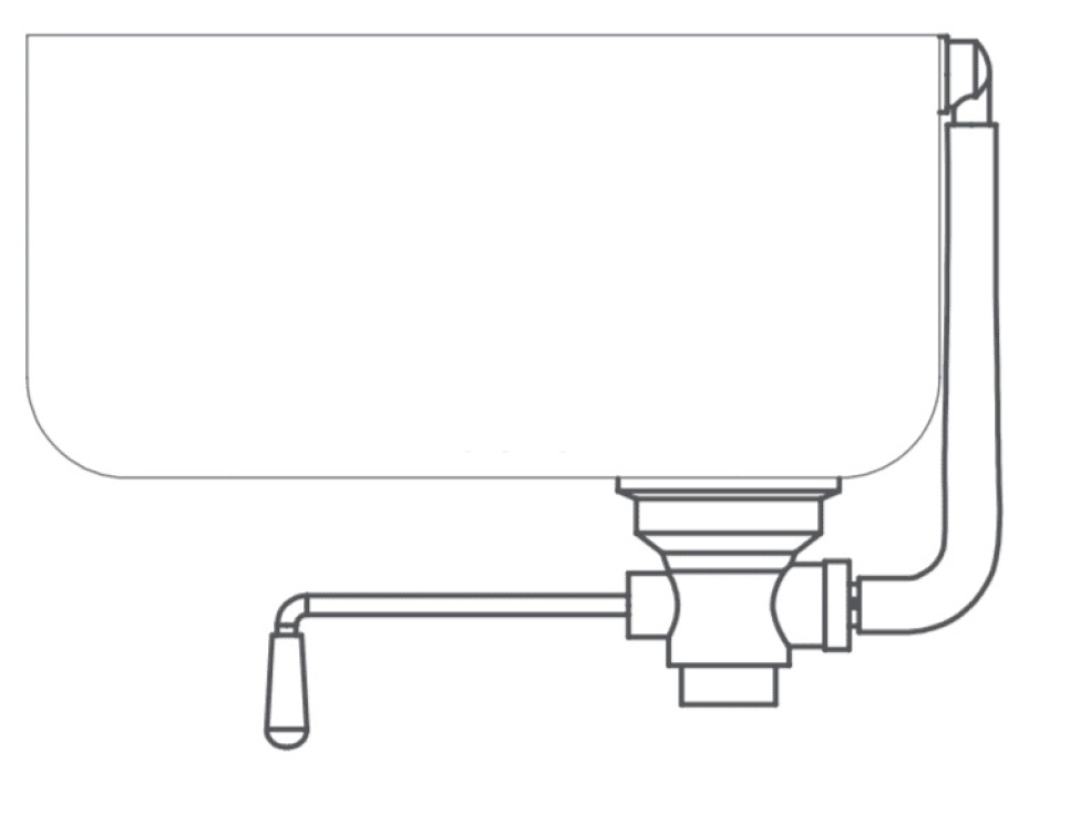 Shut-off valve for dishwasher