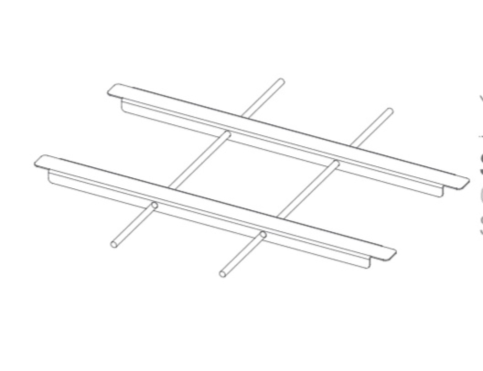 Rail coulissant pour tiroir à vaisselle dans le groupe Cocktails et Vin / Équipement à cocktail / Autre équipement à cocktail l\'adresse The Kitchen Lab (1102-20795)