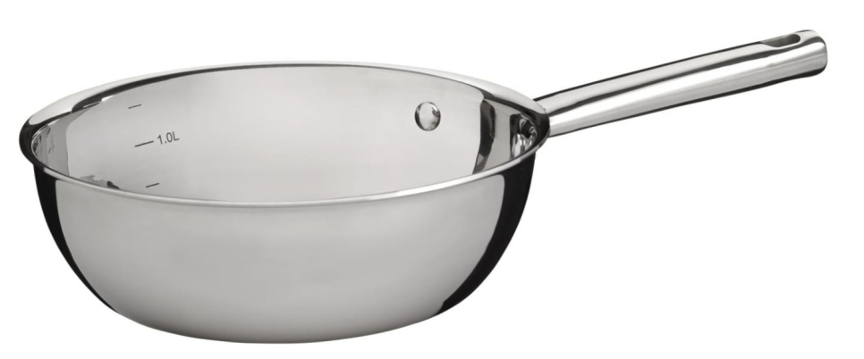 Sauteuse 1.5L, 3-ply in stainless steel - GRYM in the group Cooking / Frying pan / Sauteuse at KitchenLab (1146-13601)