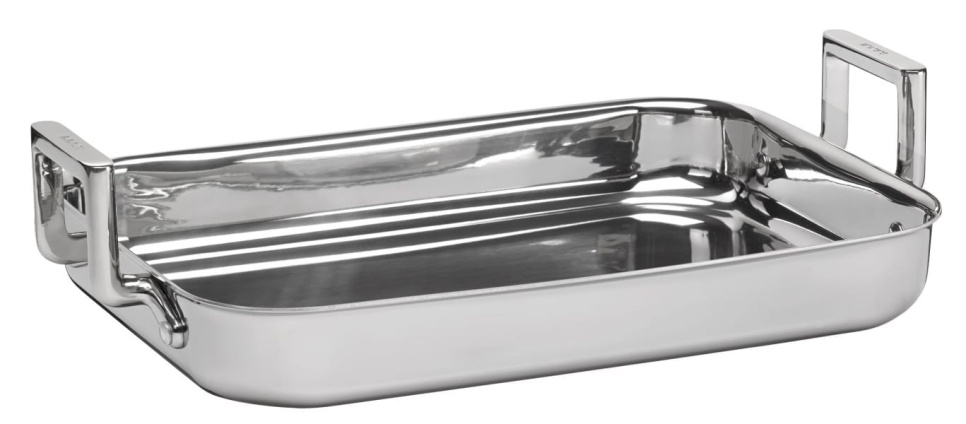 Baking dish 35x25cm, 3-ply in stainless steel - GRYM in the group Cooking / Oven dishes & Gastronorms / Oven tins at KitchenLab (1146-13608)