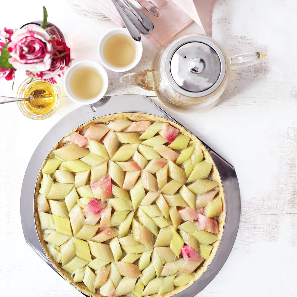 Moule à tarte en inox à parois rabattables - Cristel