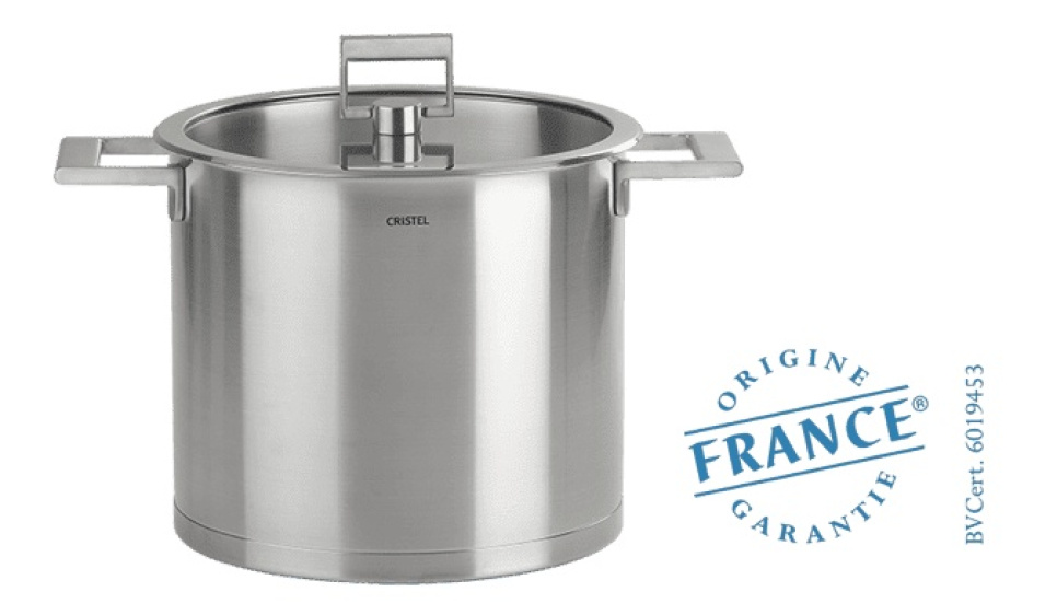 Poêle haute Strate Fixe - Cristel dans le groupe Cuisine / Casseroles et poêles / Casseroles l\'adresse The Kitchen Lab (1155-16852)