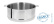Steaming insert, removable handles, Mutine - Cristel