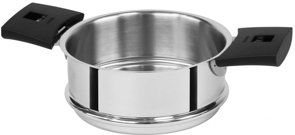 Steaming insert, removable handles, Mutine - Cristel