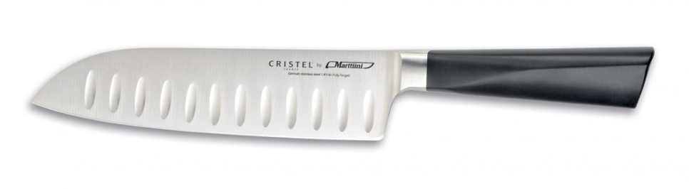 Couteau Santoku, 18 cm - Cristel dans le groupe Cuisine / Couteaux de cuisine / Couteaux Santoku l\'adresse The Kitchen Lab (1155-22738)