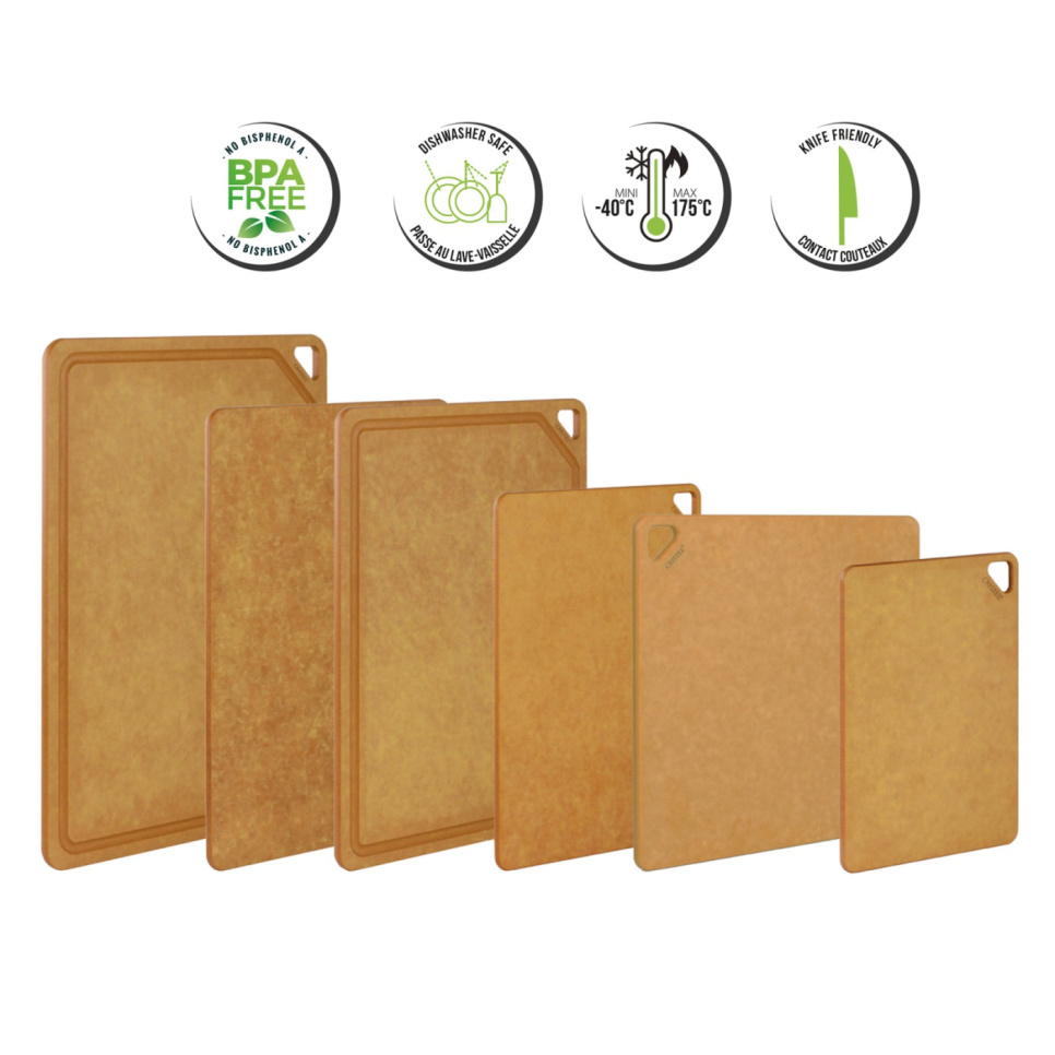 Schneidebrett aus gepresster Holzfaser - Cristel