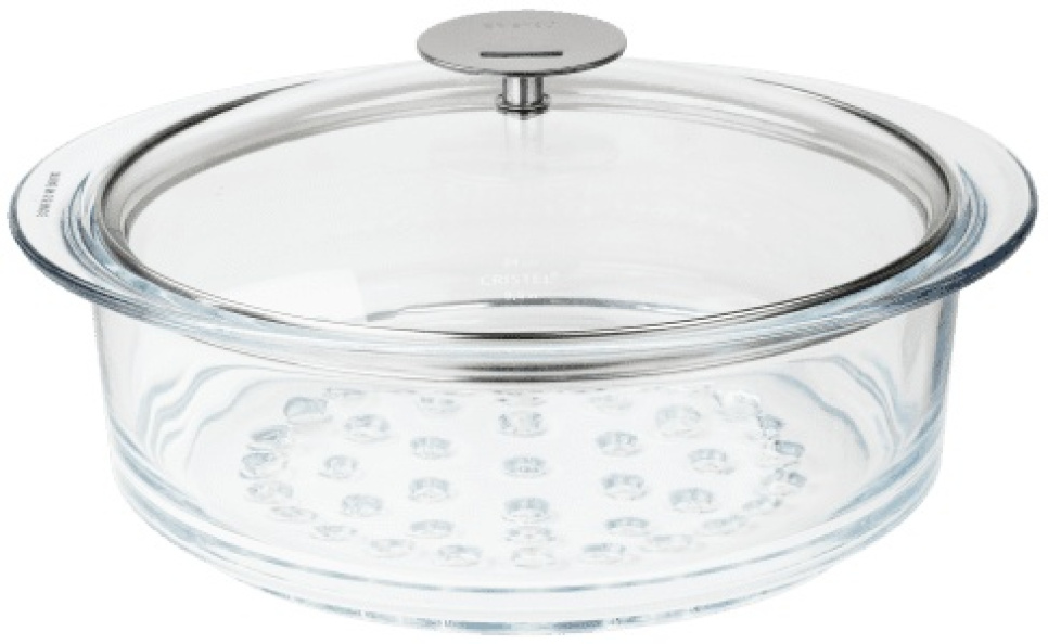 Insert vapeur en verre - Cristel dans le groupe Cuisine / Casseroles et poêles / Cuisson vapeur l\'adresse The Kitchen Lab (1155-23790)
