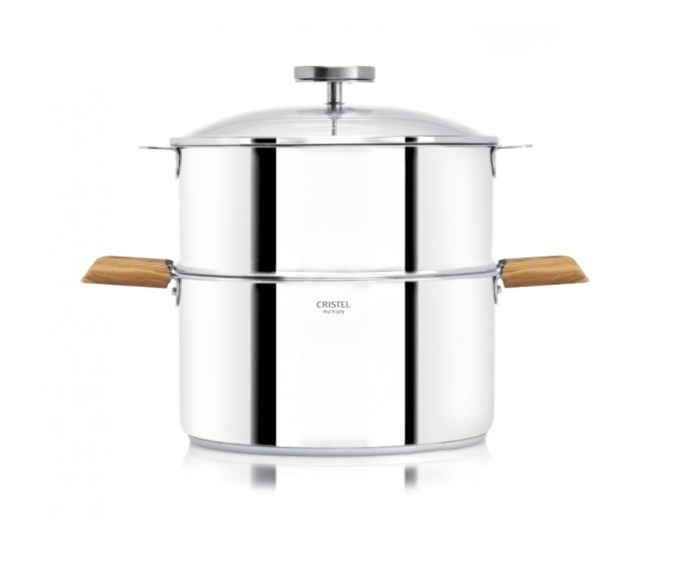 Biome, Dampfgarer mit Thermometer - Cristel in der Gruppe Kochen / Töpfe & Pfannen / Dampfgarer bei The Kitchen Lab (1155-26639)