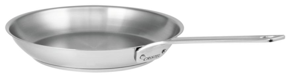 Frying pan in stainless steel, 1826 - Cristel