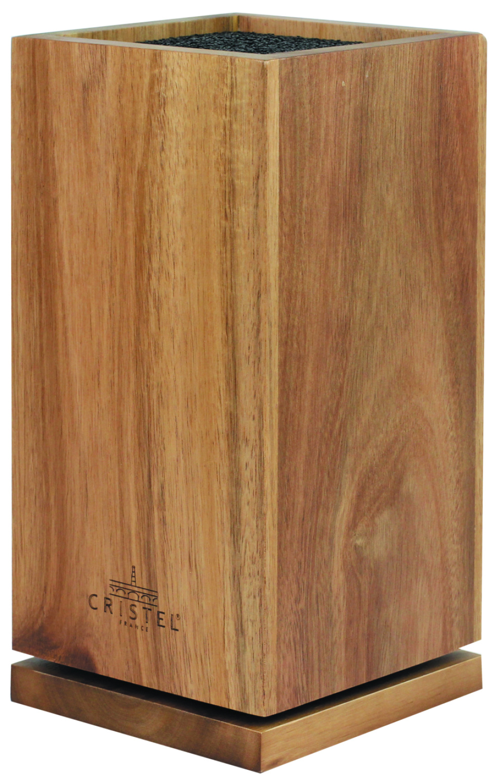 Bloc à couteaux rotatif en acacia - Cristel dans le groupe Cuisine / Couteaux de cuisine / Rangement pour couteaux / Bloc à couteaux l\'adresse The Kitchen Lab (1155-30886)