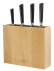 Rectangular knife block for 10 knives - Cristel