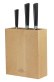 Rectangular knife block for 8 knives - Cristel
