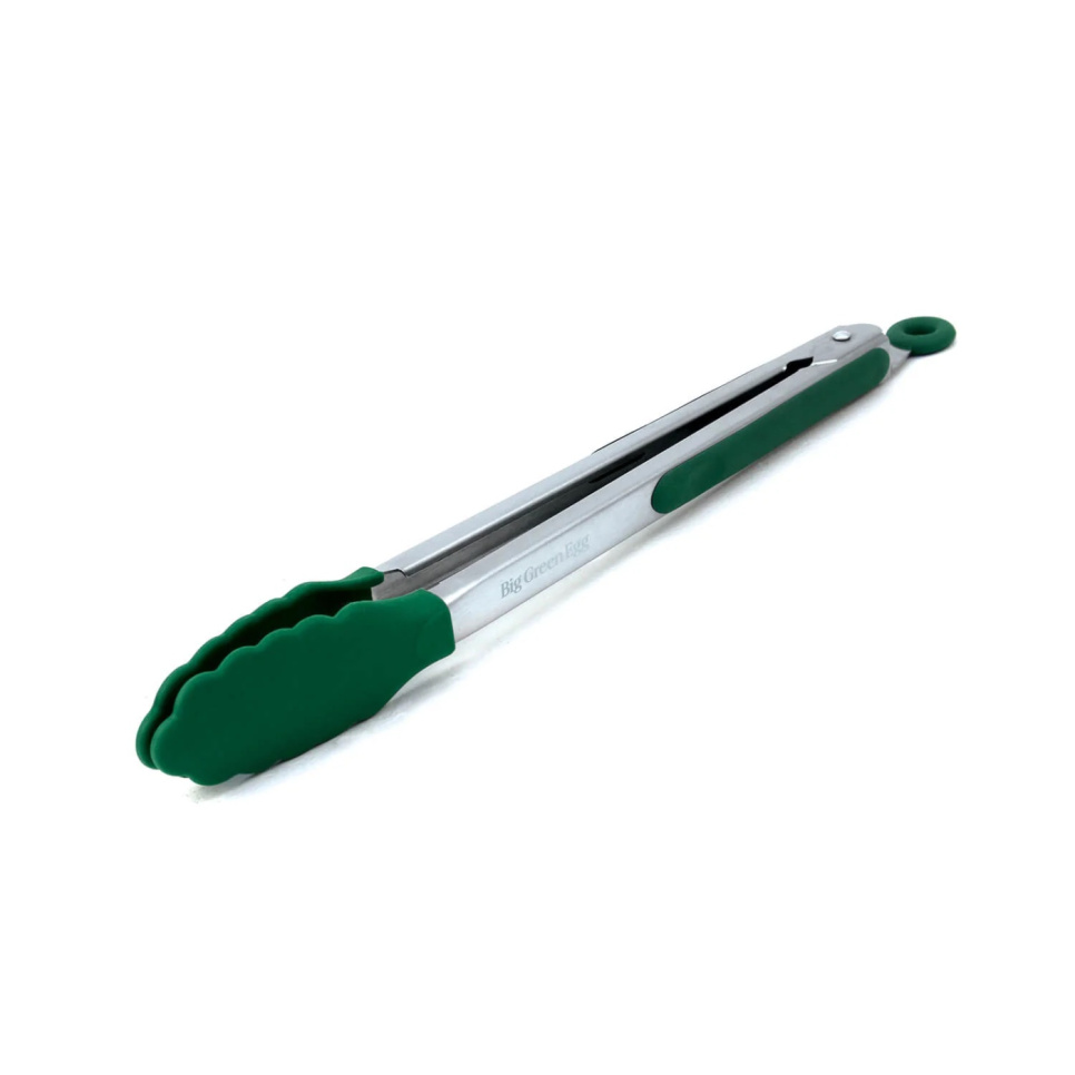 Grill tongs with silicone grip, 30 cm - Big Green Egg in the group Barbecues, Stoves & Ovens / Barbecue accessories / Barbecue tongs at KitchenLab (1282-22706)