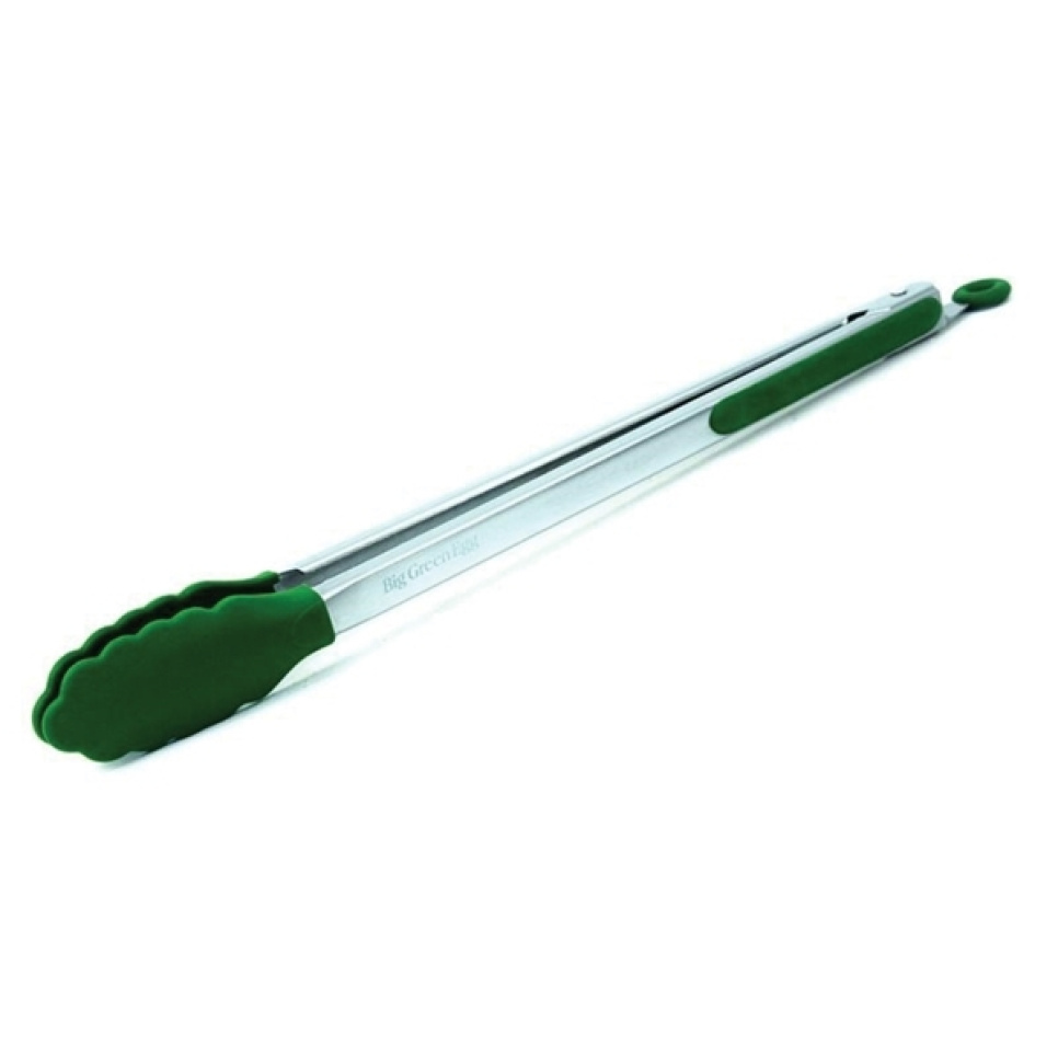 Grill tongs with silicone grip, 40cm - Big Green Egg in the group Barbecues, Stoves & Ovens / Barbecue accessories / Barbecue tongs at KitchenLab (1282-22707)