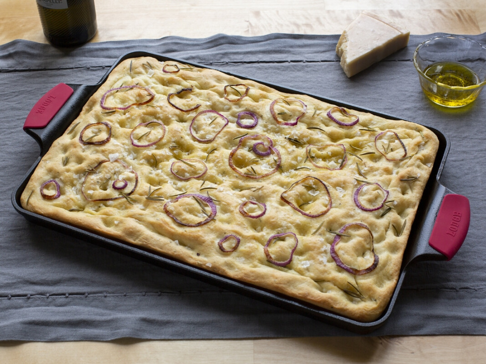 Cast iron baking sheet/tray, 39.3 x 26.6 cm, Bakeware - Lodge