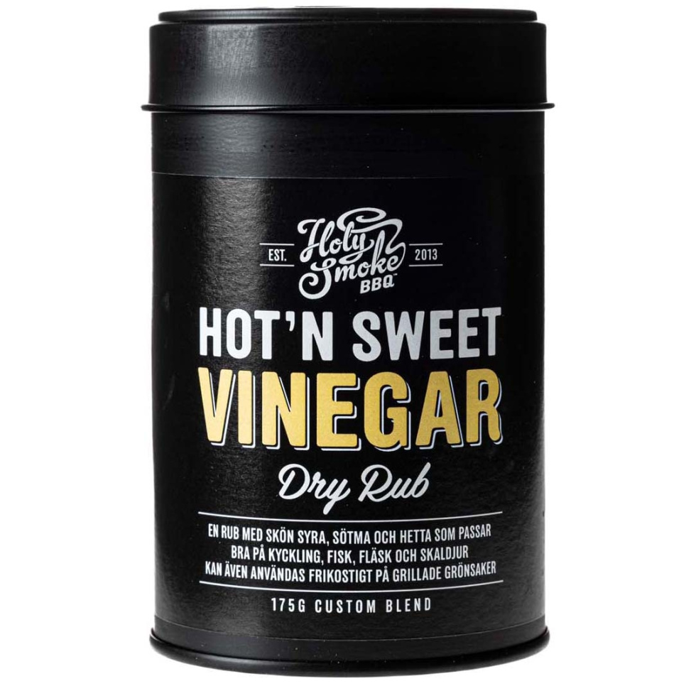 Sweet Vinegar, Dry Rub, 175g - Holy Smoke BBQ in the group Cooking / Spices & Flavourings / Spices at KitchenLab (1282-28161)