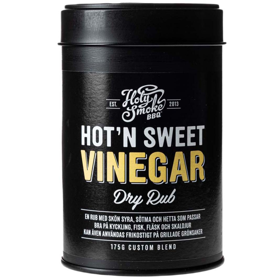 Vinaigre doux, Dry Rub, 175g - Holy Smoke BBQ dans le groupe Cuisine / Épices et Arômes / Épices l\'adresse The Kitchen Lab (1282-28161)