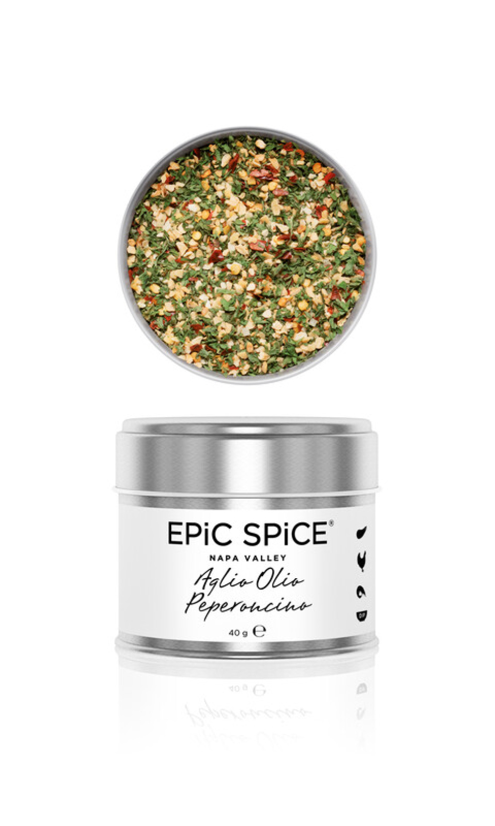 Aglio Olio Peperoncino, Spice Blend, 40g - Epic Spice in the group Cooking / Spices & Flavourings / Spices at KitchenLab (1282-28173)
