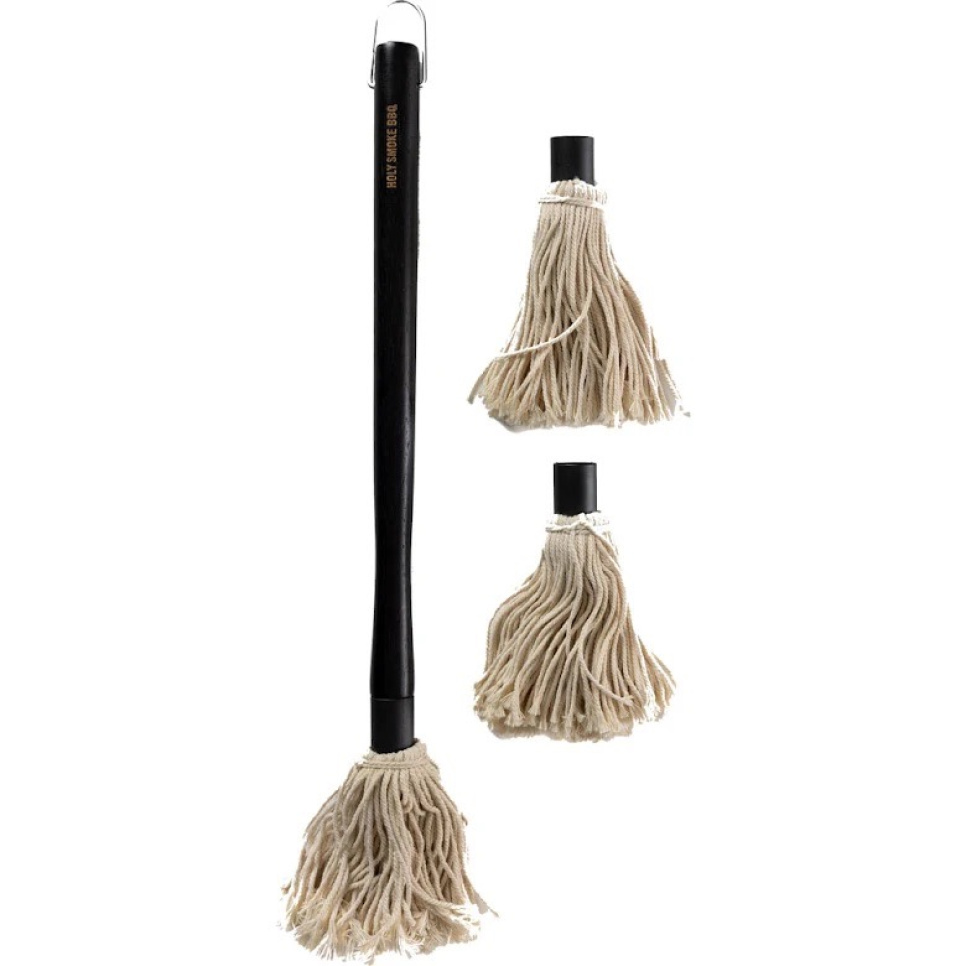 Sauce mop with replaceable heads - Holy Smoke BBQ in the group Barbecues, Stoves & Ovens / Barbecue accessories / Brushes at KitchenLab (1282-30385)
