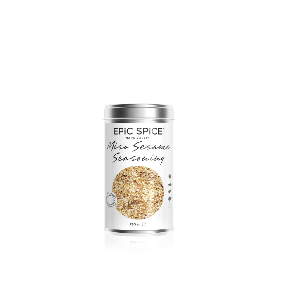 Miso Sesame Seasoning, 120gr - Epic Spice in der Gruppe Kochen / Gewürze & Aromen / Gewürze bei The Kitchen Lab (1282-30401)