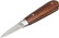Oyster knife with wooden handle