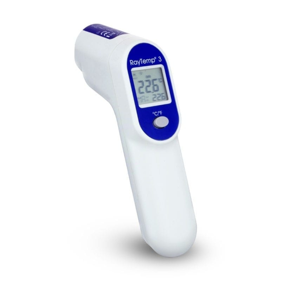 RayTemp 3 Laser aligned IR thermometer - ETI in the group Cooking / Gauges & Measures / Kitchen thermometers / Laser thermometers at KitchenLab (1284-14503)
