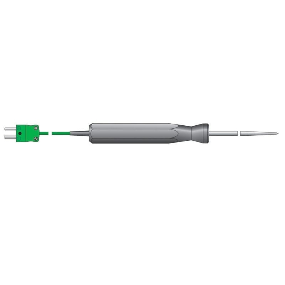 Standard probe with K-connector, 3.3mm - ETI in the group Cooking / Gauges & Measures / Kitchen thermometers / Probe thermometers at KitchenLab (1284-14505)