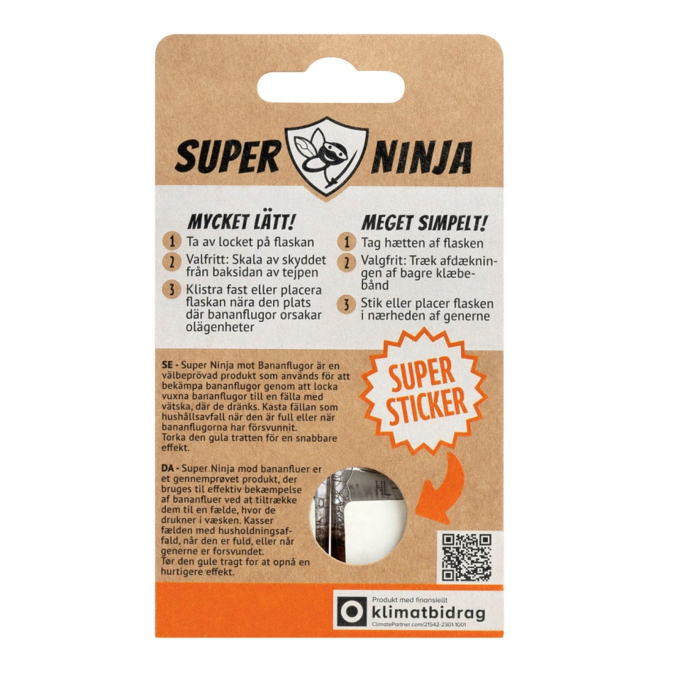 Fruchtfliegenfalle - Super Ninja