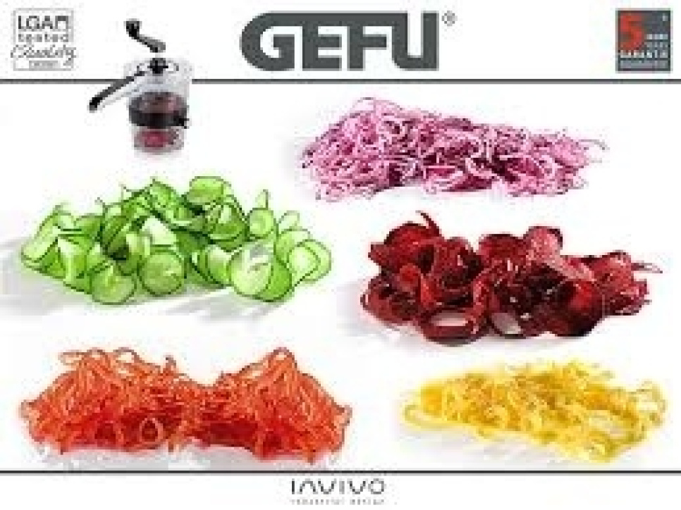 Spiral fixer, vegetable spiralizer - Gefu