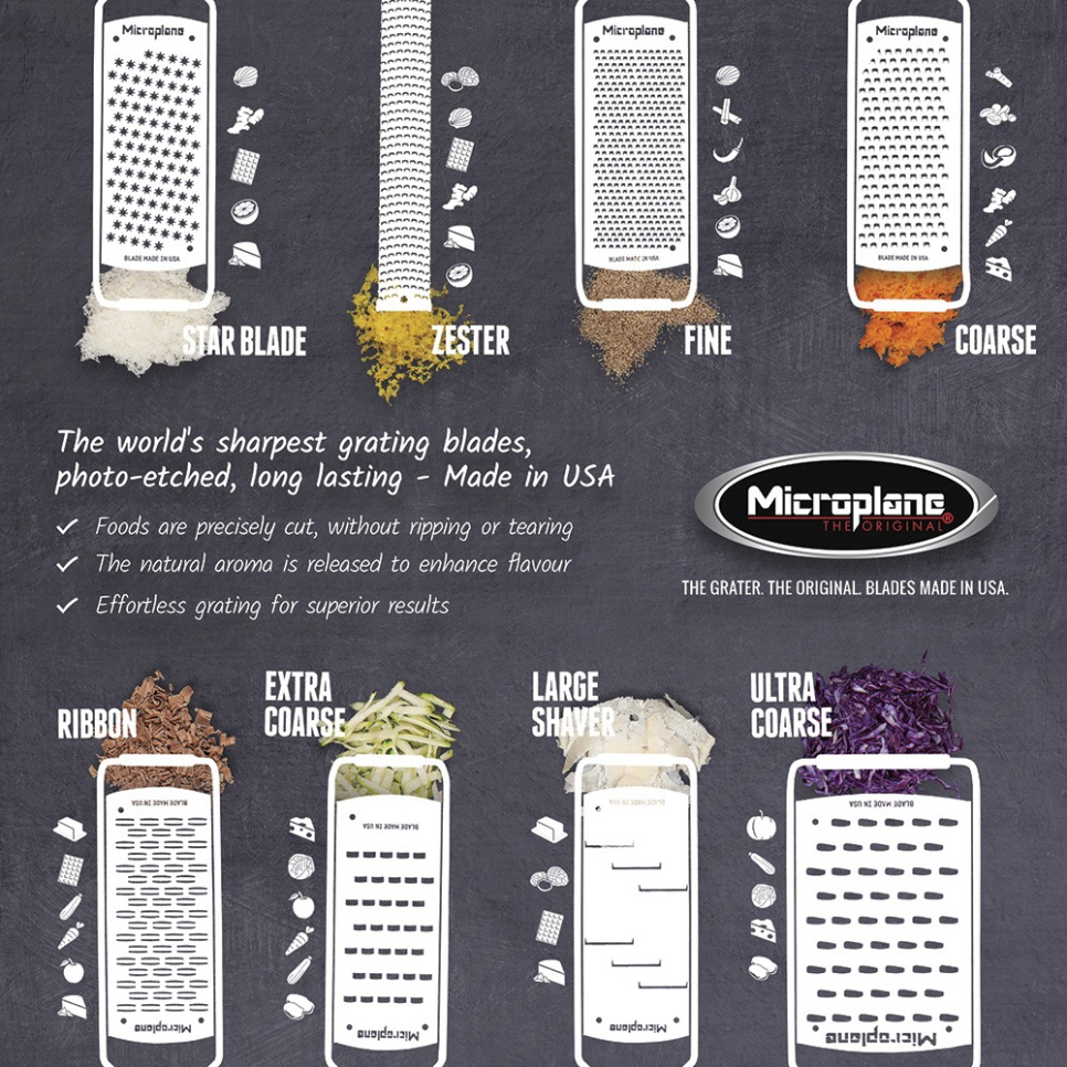 Reibe, Gourmet - Microplane