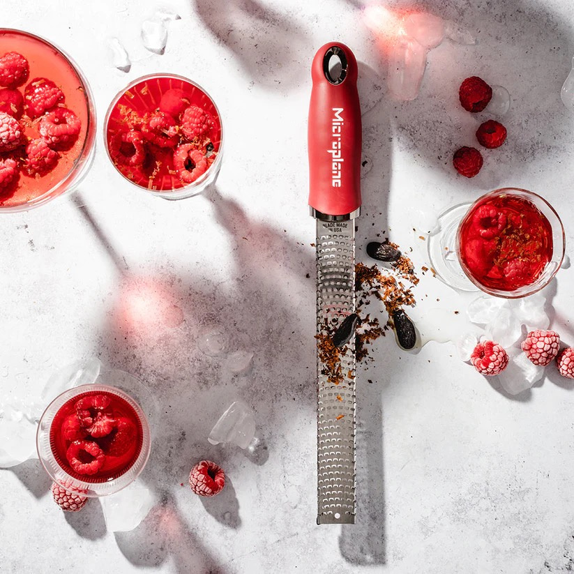 Microplane Premium Series Zester/Grater - Red Handle