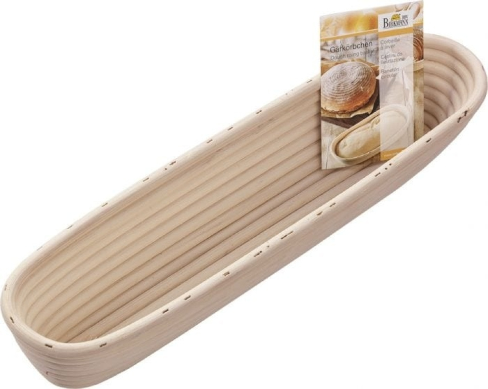 Panier de fermentation pour baguette, rotin - Birkmann dans le groupe Pâtisserie / Ustensiles à pâtisserie / Paniers de fermentation l\'adresse The Kitchen Lab (1316-23247)