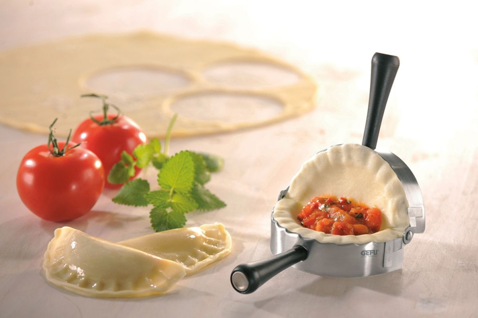Moule à ravioli/presse à désosser en acier inoxydable - Gefu